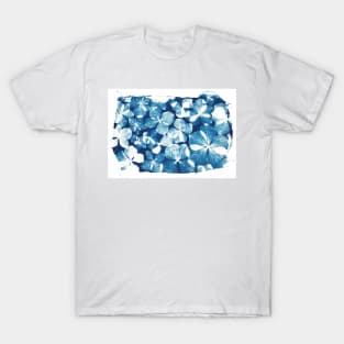 Hydrangea Cyanotype T-Shirt